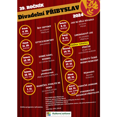 Vyhlášení Divadelní Přibyslavi 2024