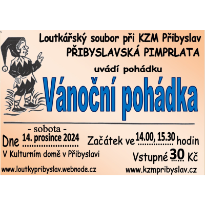 Vánoční pohádka/loutkové představení