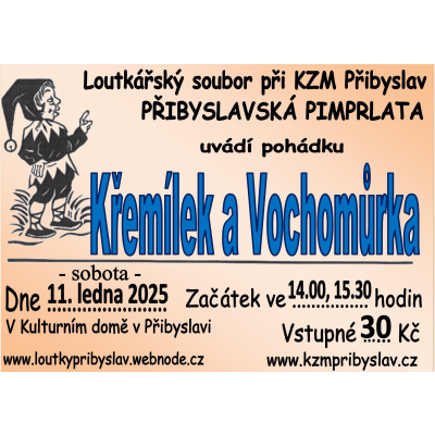 Křemílek a Vochomůrka/loutková pohádka