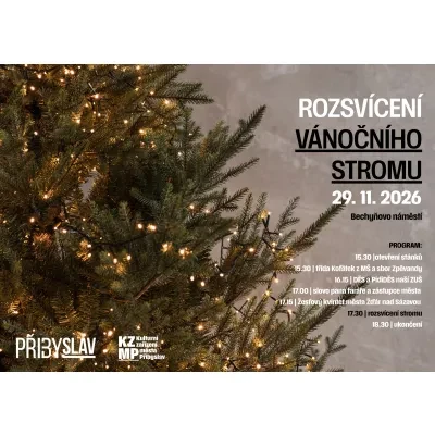 Rozsvícení vánočního stromu
